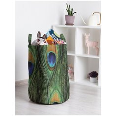 Корзина для игрушек JoyArty "Перьевая стенка" 35x50 см