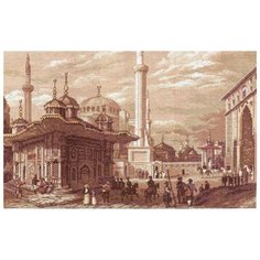 Набор для вышивания «Panna» ГМ-1292 Стамбул. Фонтан султана Ахмета