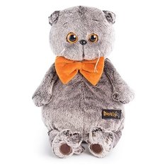 Мягкая игрушка Budi Basa Кот "Басик" с бантом 22 см