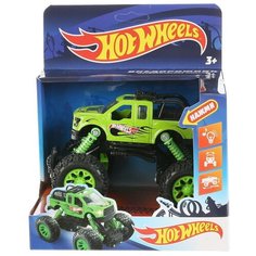 Машина металл "Hot wheels внедорожник" 13см,(свет-звук инерц., подвеска) в коробке Технопарк