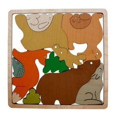 Пазл-головоломка Большой Слон "Дикие животные" 0037