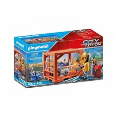 Конструктор Playmobil Производство контейнеров 70774