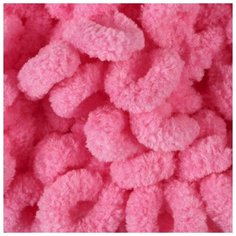 Пряжа "Puffy fine" 100% микрополиэстер 14,5м/100г (121 розовый) нет бренда