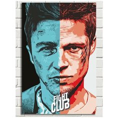 Картина по номерам Фильм Бойцовский клуб Тайлер Дерден - 6652 В 60x40