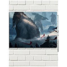 Картина по номерам Сканидинавская мифология Йотуны - 6607 Г 30x40