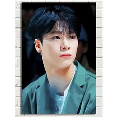 Картина по номерам Музыка KPOP ASTRO (MJ, Мунбин, Роки, Санха) - 6053 В 60x40