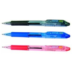Ручка шариковая Zebra JIMNIE RETRACTABLE (KRBMZ-100-BL) авт. 1мм резин. манжета синий, 12 шт Зебра
