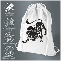 Сумка для обуви CoolPodarok лев зодиак