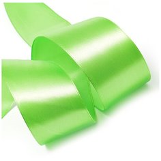 Лента атласная 50мм цв.3034 гр. салатовый IDEAL уп.27,4 м