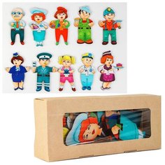 Конструктор-персонаж «Профессии» (бизиборды) Toy Sib