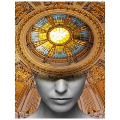 Картина по номерам на холсте 40х50, Премиум. Мироздание Цветной