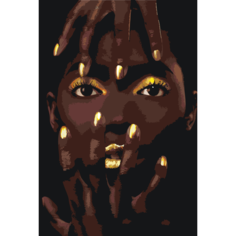 Картина по номерам Золото на стену Палитра забав