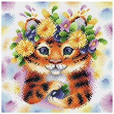 Алмазная мозаика "Летний день", 27x27 см Brilliart