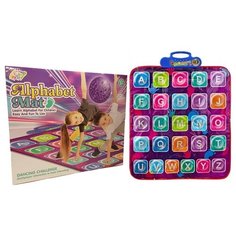 Танцевальный музыкальный коврик Yima Toys, английские буквы арт. SY009B