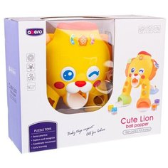 Игровой центр WITHOUT "Обезьяна" на бат, игра с мячиком, функц. кнопки, звук. и свет. эффекты. Фиолетовый. 1981518. With&Out