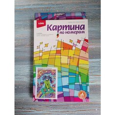 Картина по номерам аниме, раскраска, набор для творчества Lori