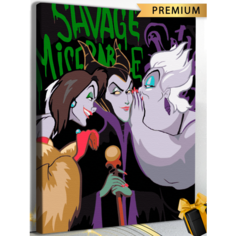 Картина по номерам Три Злодеки