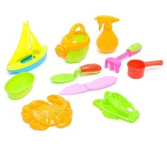 Песочный набор «Морское приключение», 10 предметов, цвета микс Noname