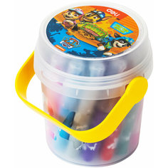 Фломастеры набор Deli Paw Patrol 24цв туба, EC154-24