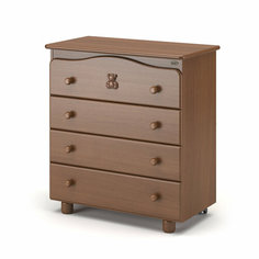 Детский комод пеленальный Nuovita Fasto (Noce scuro/Темный орех)