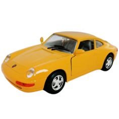 Porsche 911 масштаб 1/24 коллекционная модель автомобиля MotorMax 73222 yel