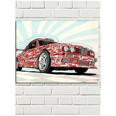 Картина по номерам Авто красочный бумер - 8060 Г 30x40
