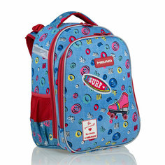 Рюкзак HEAD, модель Cool Girl, цвет: голубой/розовый/красный 501020004