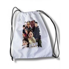 Мешок для cменной обуви сериалы Itaewon Class сериал, корея, Итхэвонский класс, Itaewon Kkeulasseu, дорама - 30740 Brut Bag