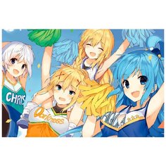 Картина по номерам на холсте Аниме Коносуба 5545 60x40