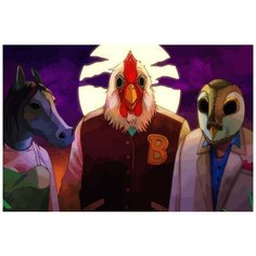 Картина по номерам Hotline Miami - 3