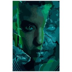 Картина по номерам на холсте Сериал Видоизменённый углерод 5308 40x60