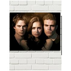 Картина по номерам сериал Дневники вампира - 6822 Г 30x40