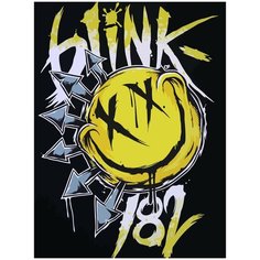 Картина по номерам на холсте Blink 182 - 1 30X40