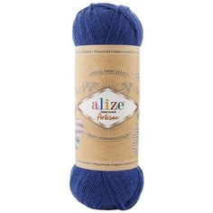 Пряжа Alize Superwash Artisan (Ализе Супервош Артизан) - 1 моток, Темно-синий (797), 75% шерсть супервош, 25% полиамид, 420м/100г
