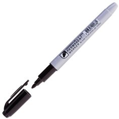 Маркер перманентный "Multi Marker Slim" 2мм пулевидный черн. Crown Б0048243