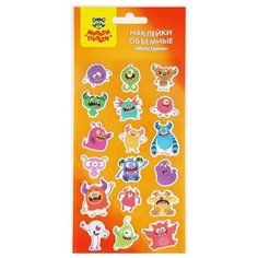 Наклейки объемные Мульти-Пульти "Монстрики" PS_39795
