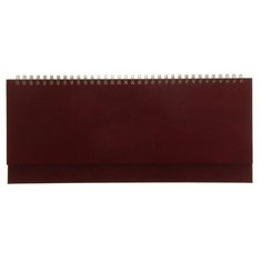 Планинг Альт 3-097 недатированный, бумвинил, А5, 64 листов, бордовый