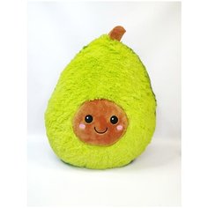 Мягкая игрушка Авокадо 50см/ плюшевая игрушка авокадо/ игрушка-подушка/ игрушка антистресс/ пушистое авокадо Angel Toys