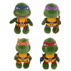 Мягкая игрушка - Черепашки Ниндзя набор 4 шт 35 см Sun Toys