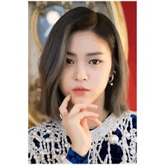 Картина по номерам на холсте itzy kpop Лиа - 10 40X60