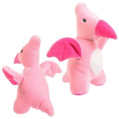 Мягкая игрушка Abtoys Dino Baby Динозаврик розовый, 19см M4951