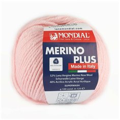 Пряжа Merino Plus Mondial - 1 моток (125 м, 100 гр), цвет 595