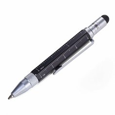 Ручка шариковая многофункциональная "CONSTRUCTION LILIPUT" #PIP25/BK Troika 82 х 8 х 11 мм