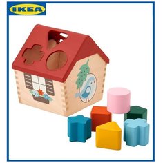 Домик, головоломка икеа, разноцветный. UPPSTA