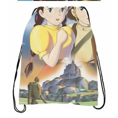 Сумка-мешок для обуви Небесный замок Лапута, Tenkuu no Shiro Laputa №6 Migom