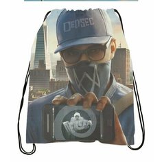 Сумка-мешок для обуви Watch Dogs, Сторожевые псы №5 Migom