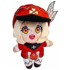 Мягкая аниме игрушка /аниме кукла Кли Геншин Импакт (Genshin Impact) 20 см Uni Cream