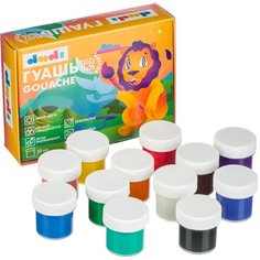 Гуашь Dadi набор 12 цветов 10 мл Noname