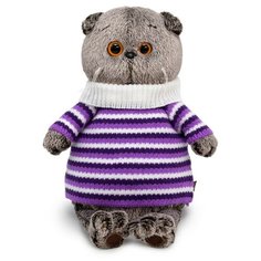 Мягкая игрушка "Басик в полосатом свитере", 19 см Basik&Co