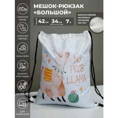 Мешок Witerra для обуви СП 34*42 Лама NO PROB LLAMA 23